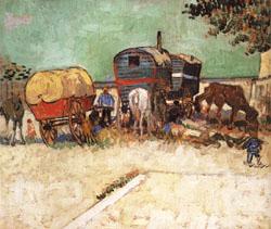 The Caravans, Vincent Van Gogh